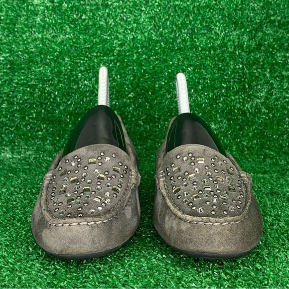 Vionic Women’s Athens Orthotic Arch Support Flats Suede Sz 7 - Picture 2 of 8